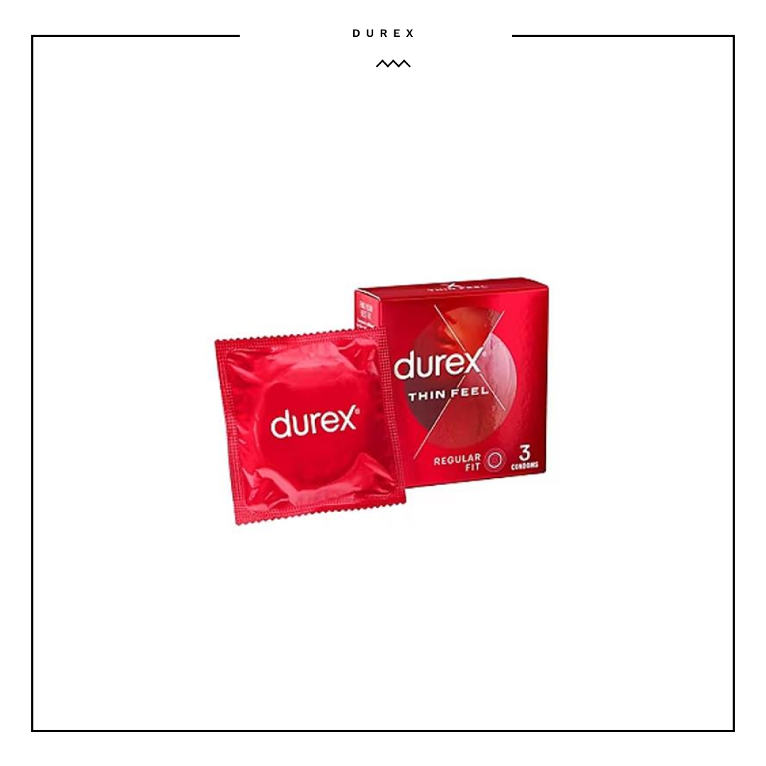 Durex Thin Feel Condoms 3 condoms