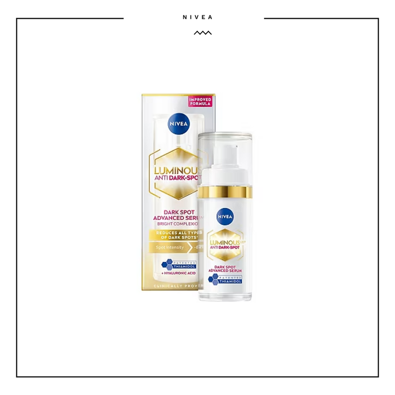 Nivea Luminous Anti-Dark Spot 630 Advanced Serum Bright Complexion 30ml