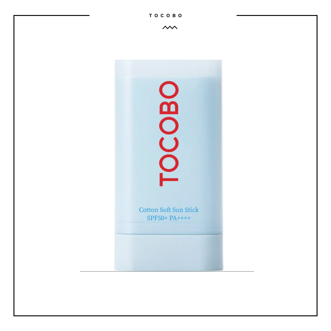TOCOBO Cotton Soft Sun Stick SPF50+ PA++++, 19 g