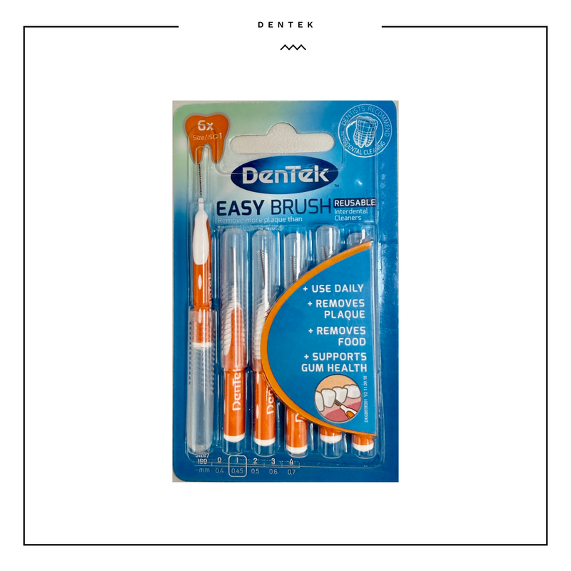 Dentek Interdental Brushes 0.45mm ISO 1