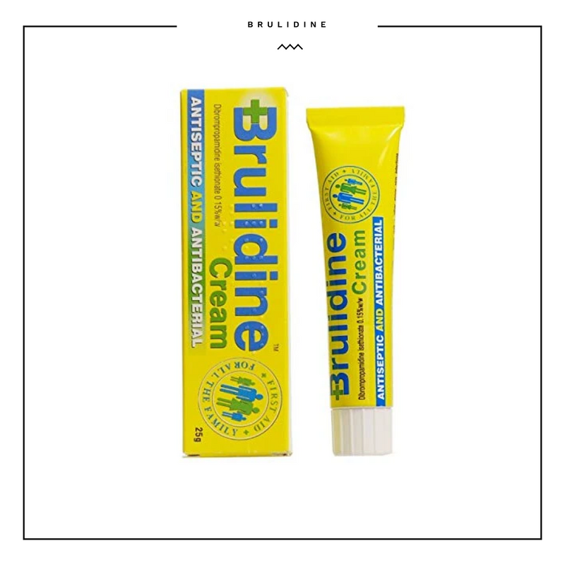 Brulidine Antiseptic and Antibacterial Cream 25g