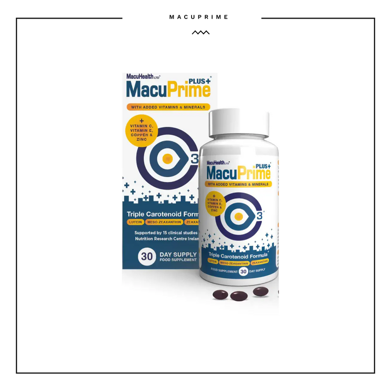 MacuPrime PLUS 30 Days Supply Food Supplement