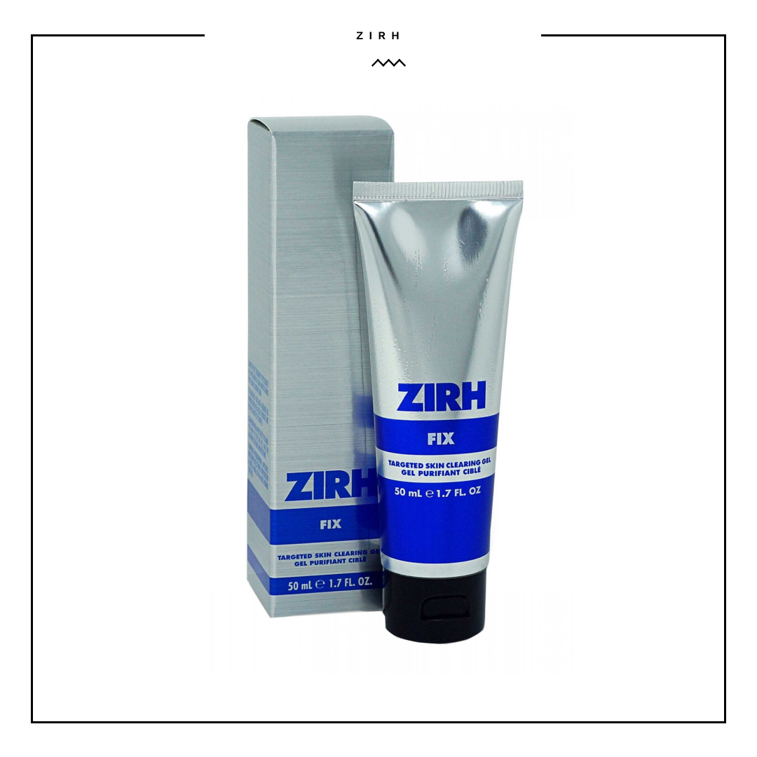 Zirh Fix Targeted Skin Cleansing Gel for Mens 50ml