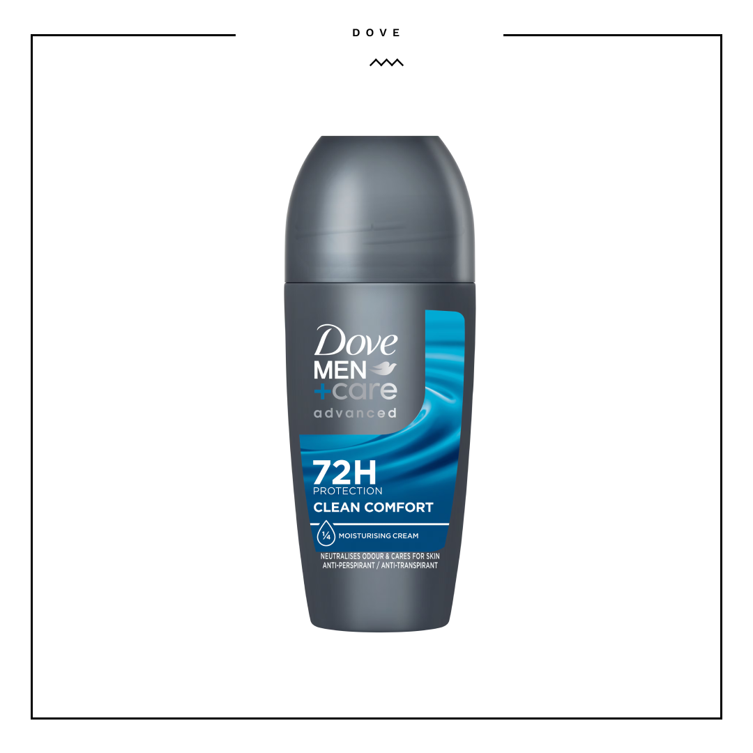 Dove Men+care Clean comfort roll on 50Ml