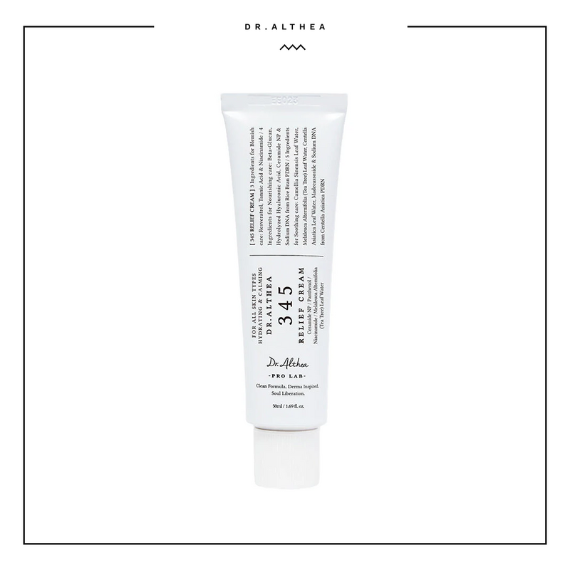 Dr.Althea 345 Relief Cream, Korean Skincare, 50ml