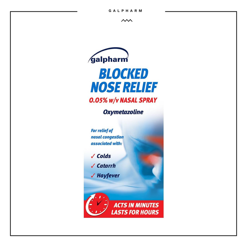 Galpharm Blocked Nose Relief Nasal Spray 15ml
