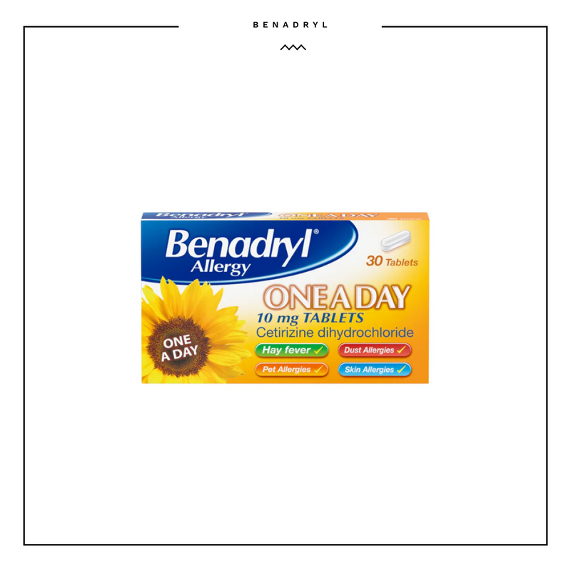 Benadryl Allergy One a Day Tablets 30tabs