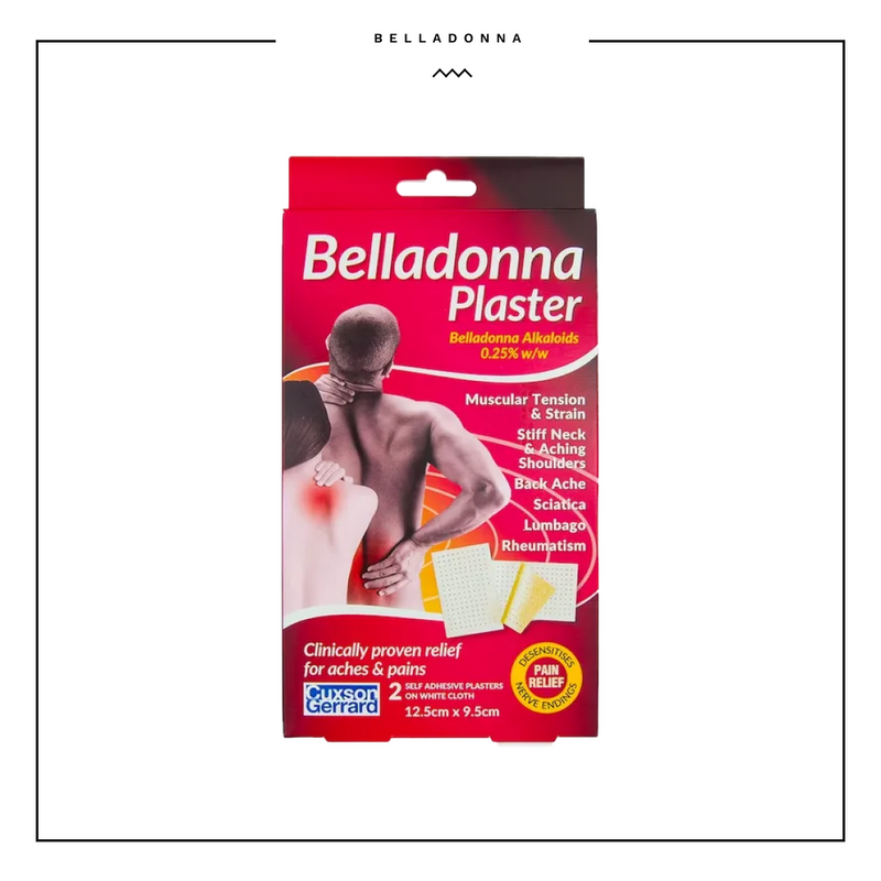 Belladonna Medicated Plaster 1Pc