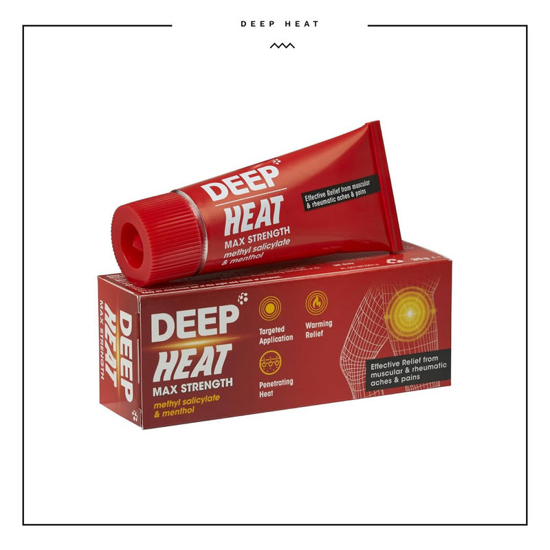Deep Heat Max Strength Pain Relieving Cream 35g