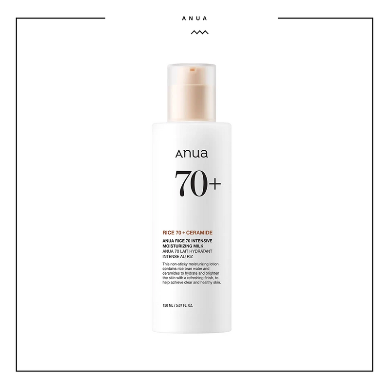 Anua Rice 70 Intensive Moisturising Milk 150ml
