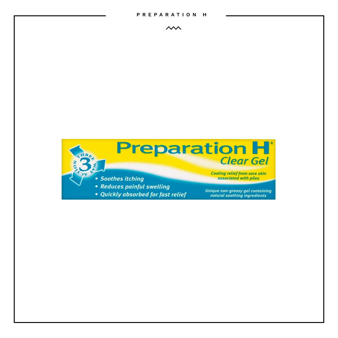 Preparation H Clear Gel 25g
