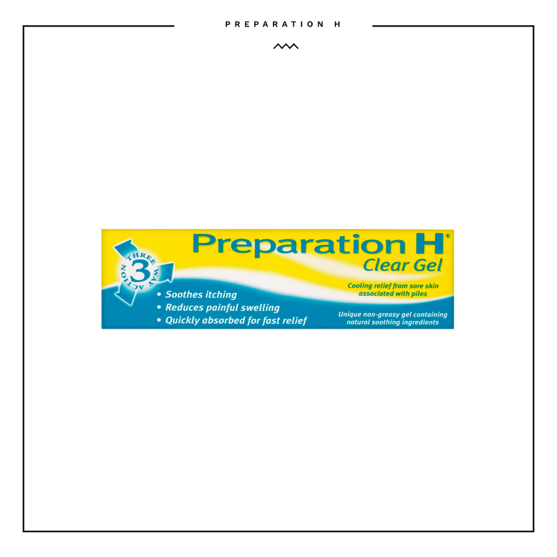 Preparation H Clear Gel 25g