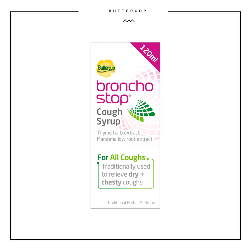 Buttercup Bronchostop Cough Syrup 120ml