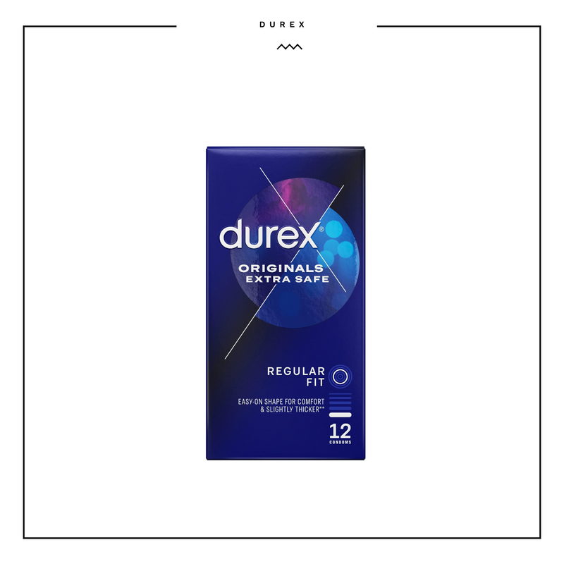 Durex Originals Extra Safe Regular Fit Condoms 12