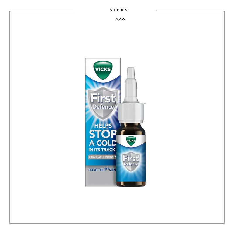 Vicks First Defence Help Stop Colds in its Tracks