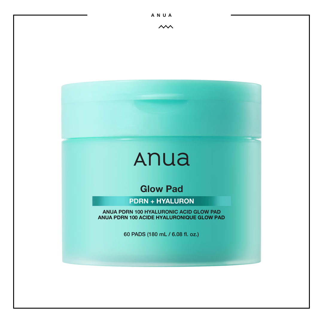 Anua PDRN 100 Hyaluronic Acid Glow Pad 180ml (60 pcs)