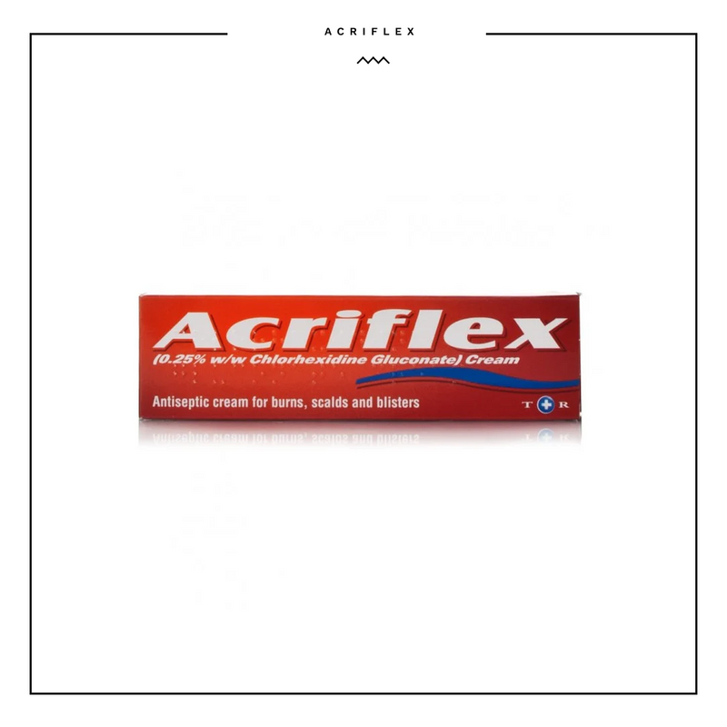 Acriflex Antiseptic Burns Cream 30g