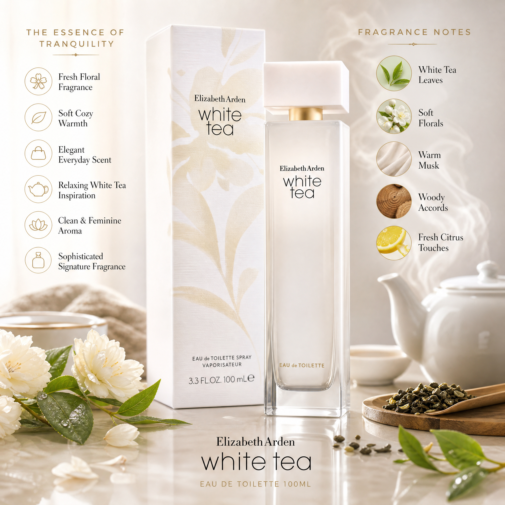 Elizabeth Arden White Tea Eau de Toilette 100ml