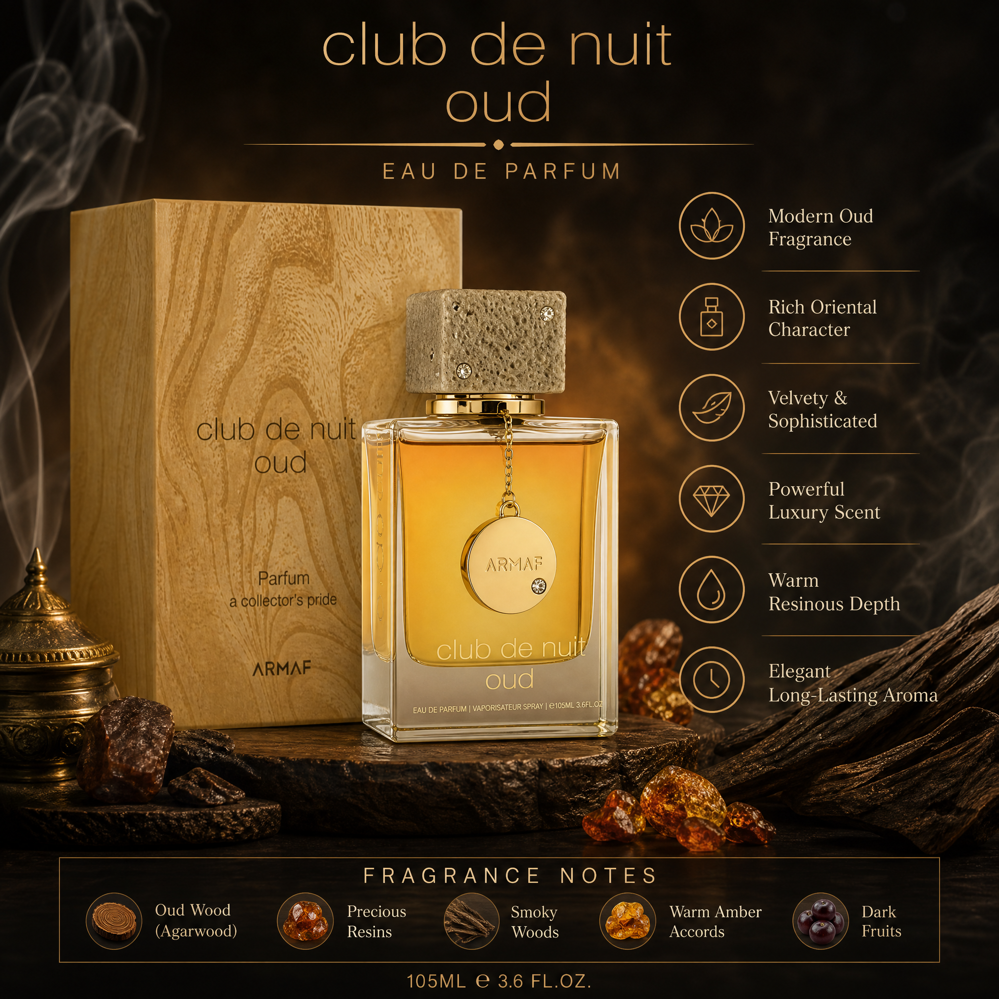Armaf Club De Nuit Oud 105ml