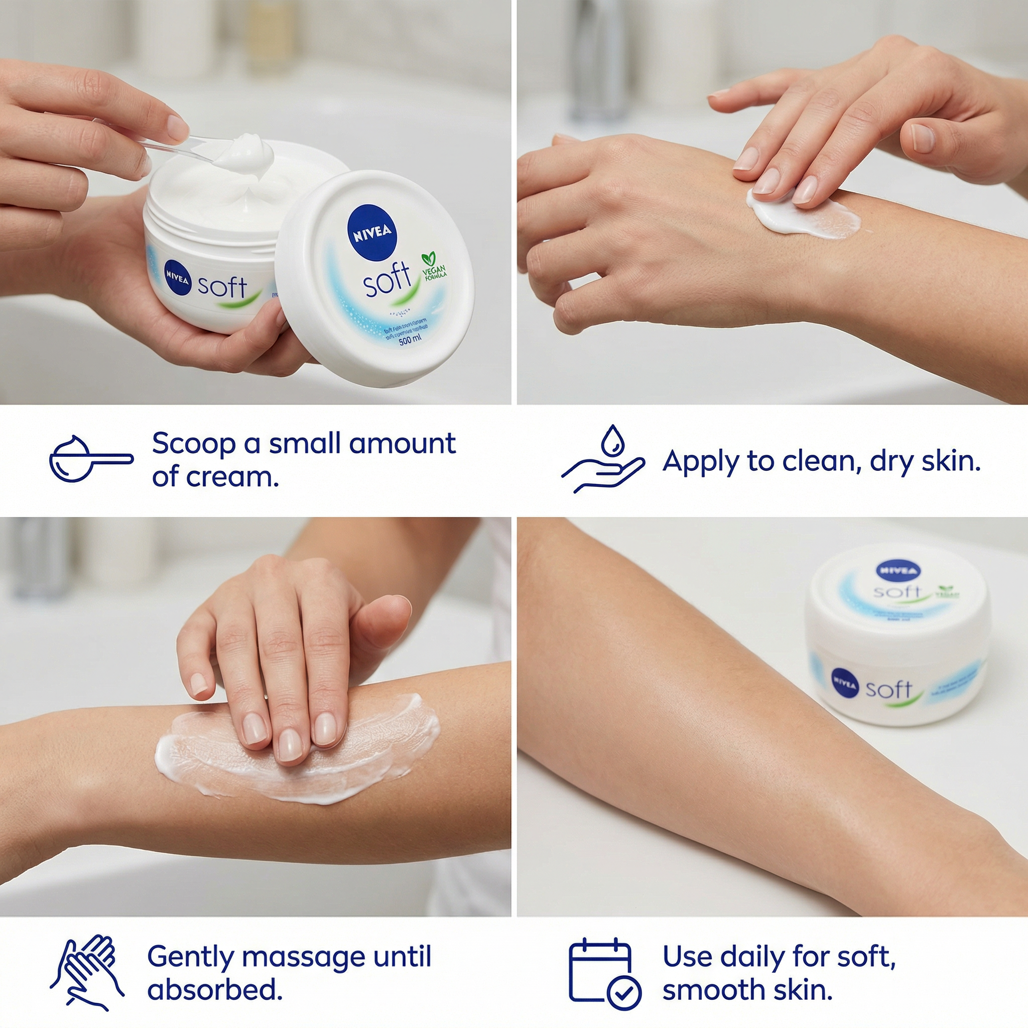 Nivea Soft Moisturising Cream 500ml