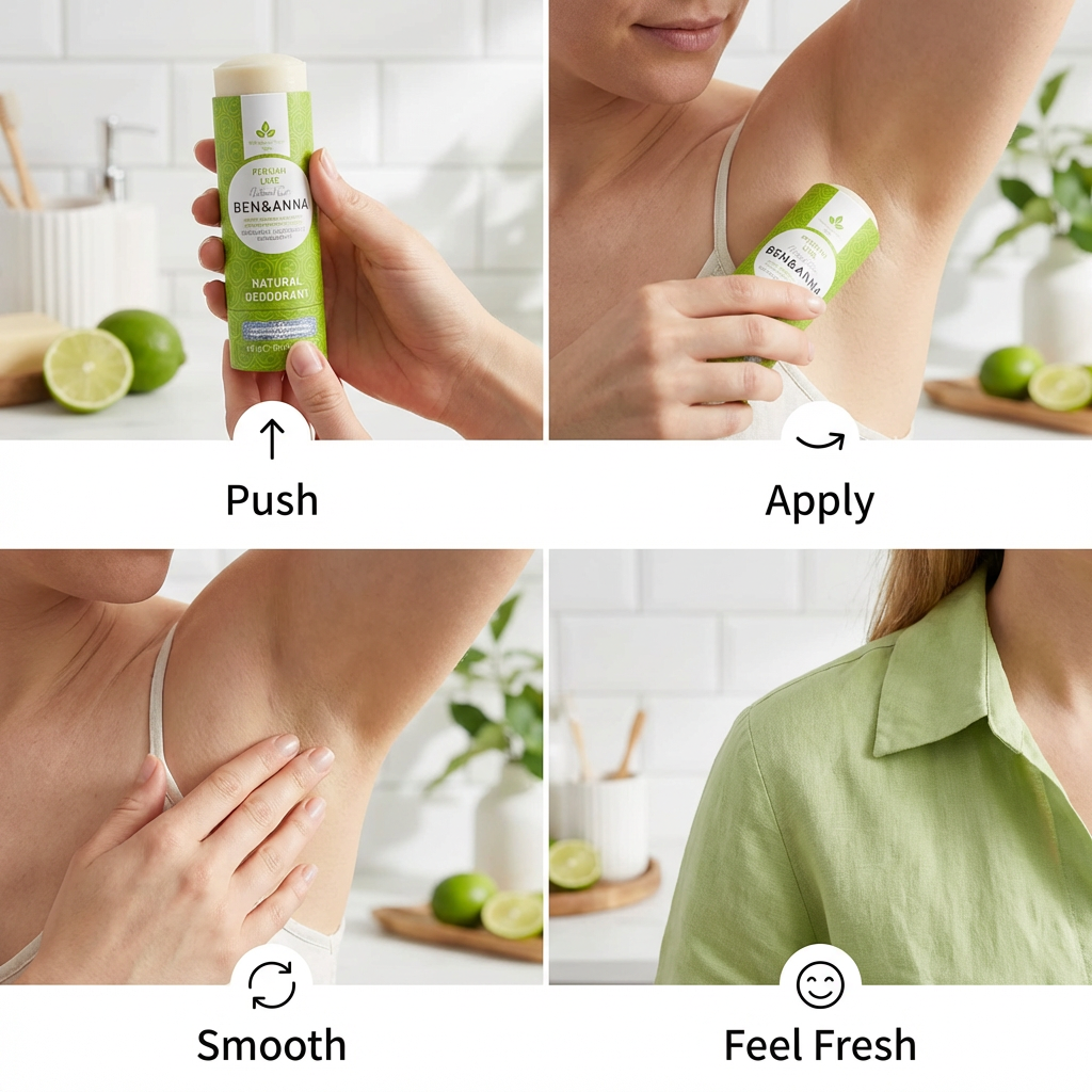 Ben & Anna Persian Lime Deodorant Tube 40g