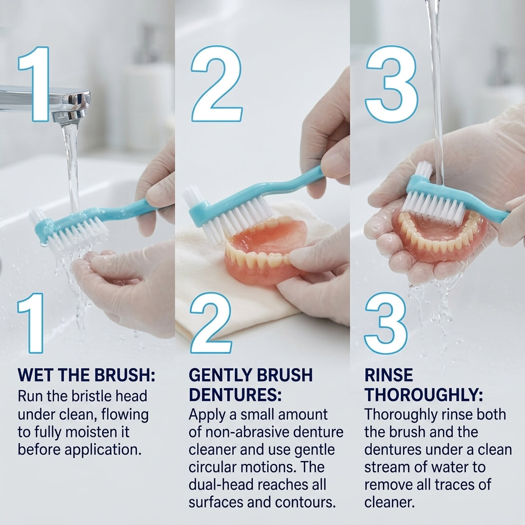Wisdom Toothbrush Denture