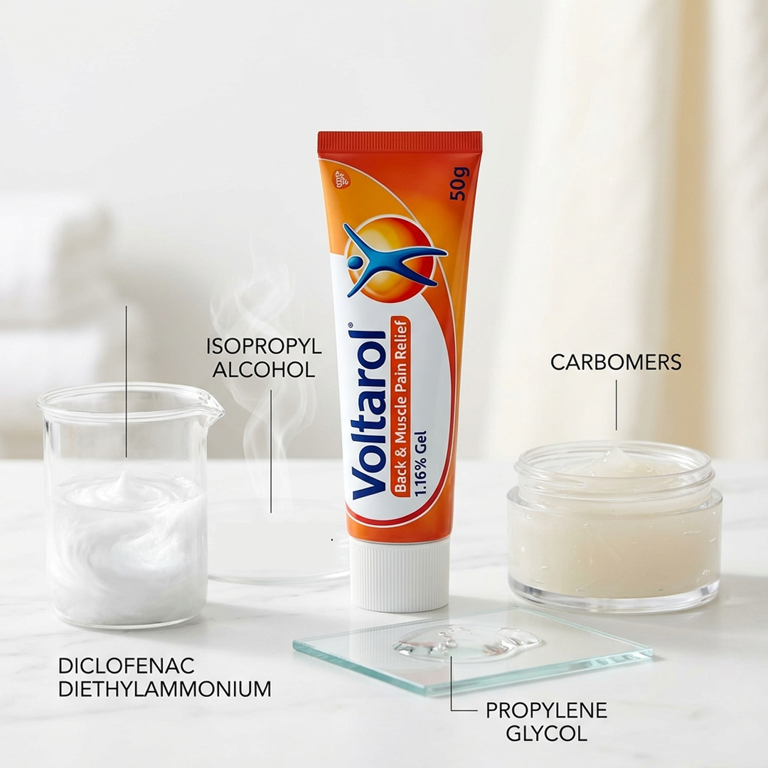 Voltarol Back & Muscle Pain Relief 1.16% Gel 100g