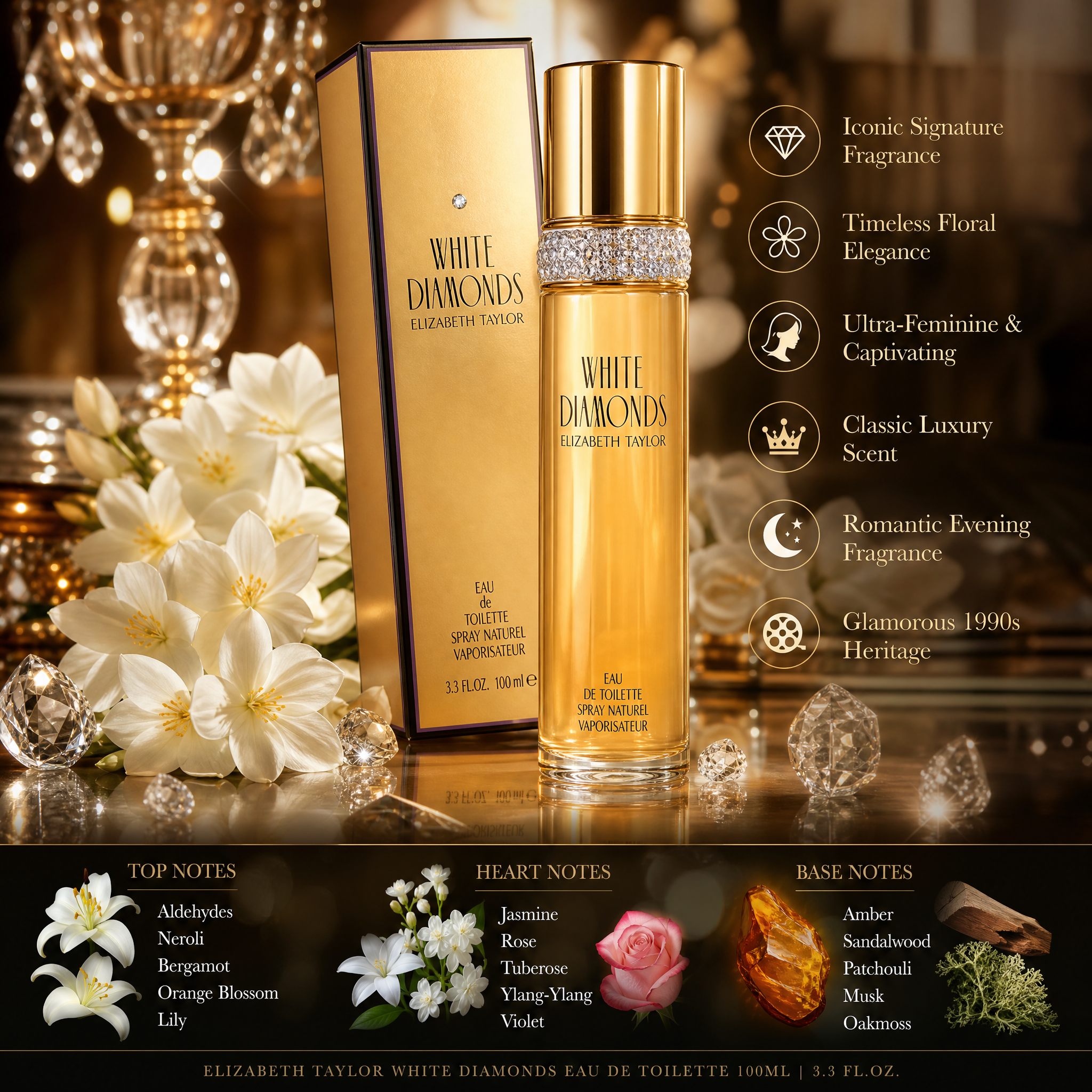 Elizabeth Taylor White Diamonds 100ml