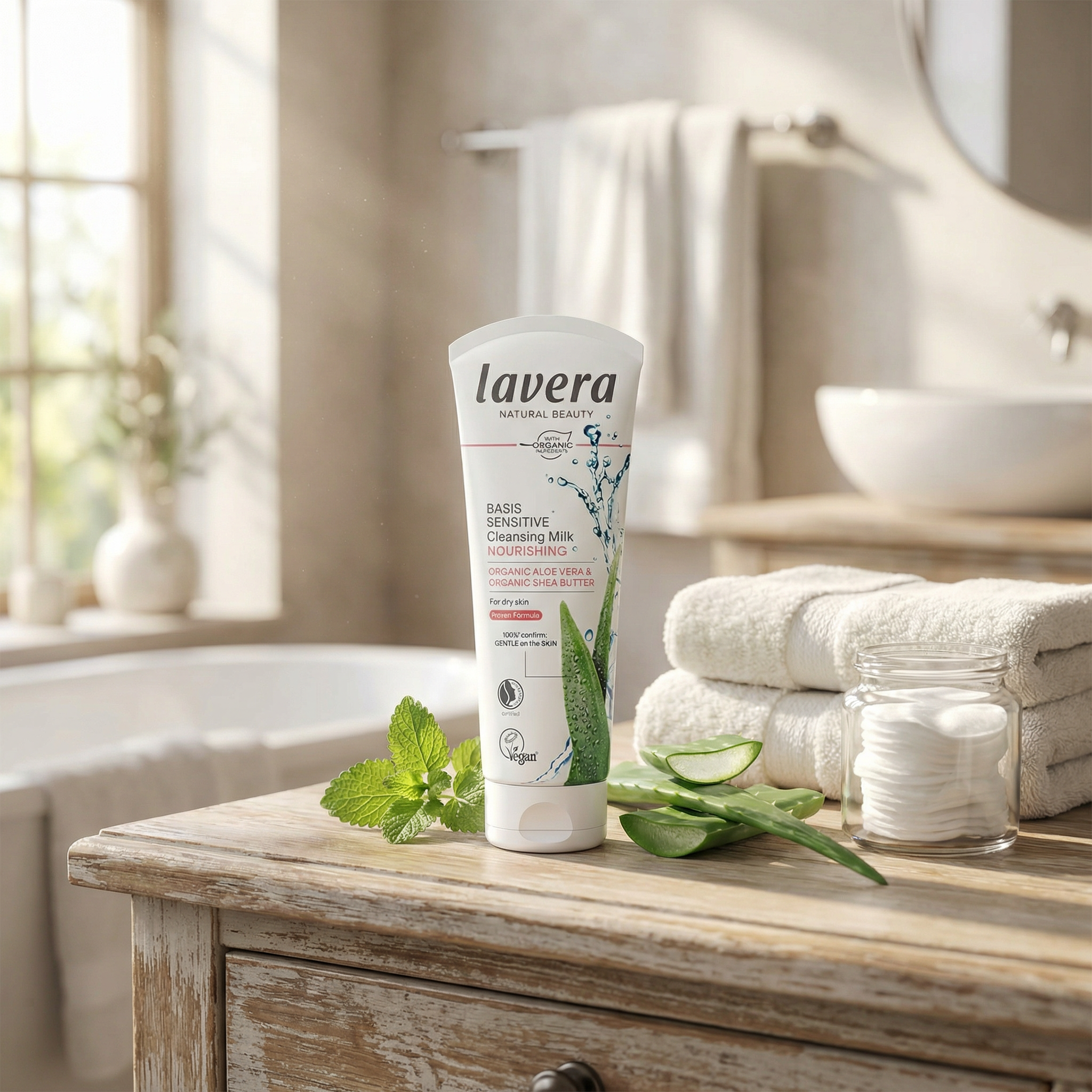 Lavera Basis - Cleansing Milk 125ml