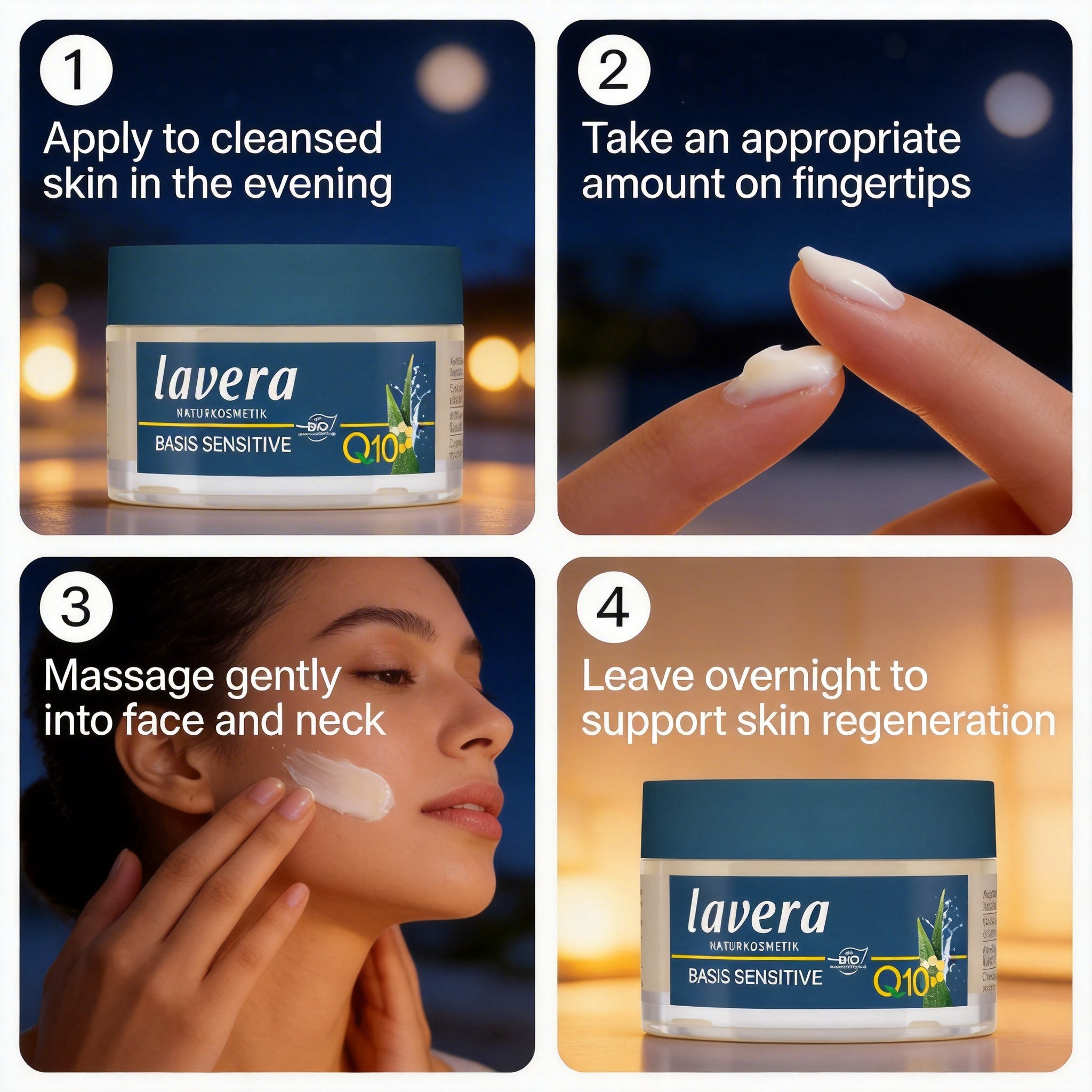 Lavera Anti- Ageing Q10 Night Cream x50ml