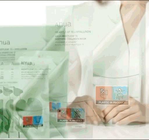 Anua Heartleaf 70 + Hyaluron Soothing Collagen Mask