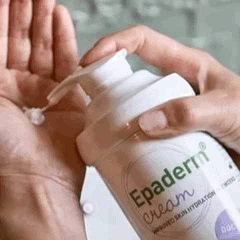 Epaderm Moisturising Cream for Dry Skin, including Eczema and Psoriasis, 500g Pump