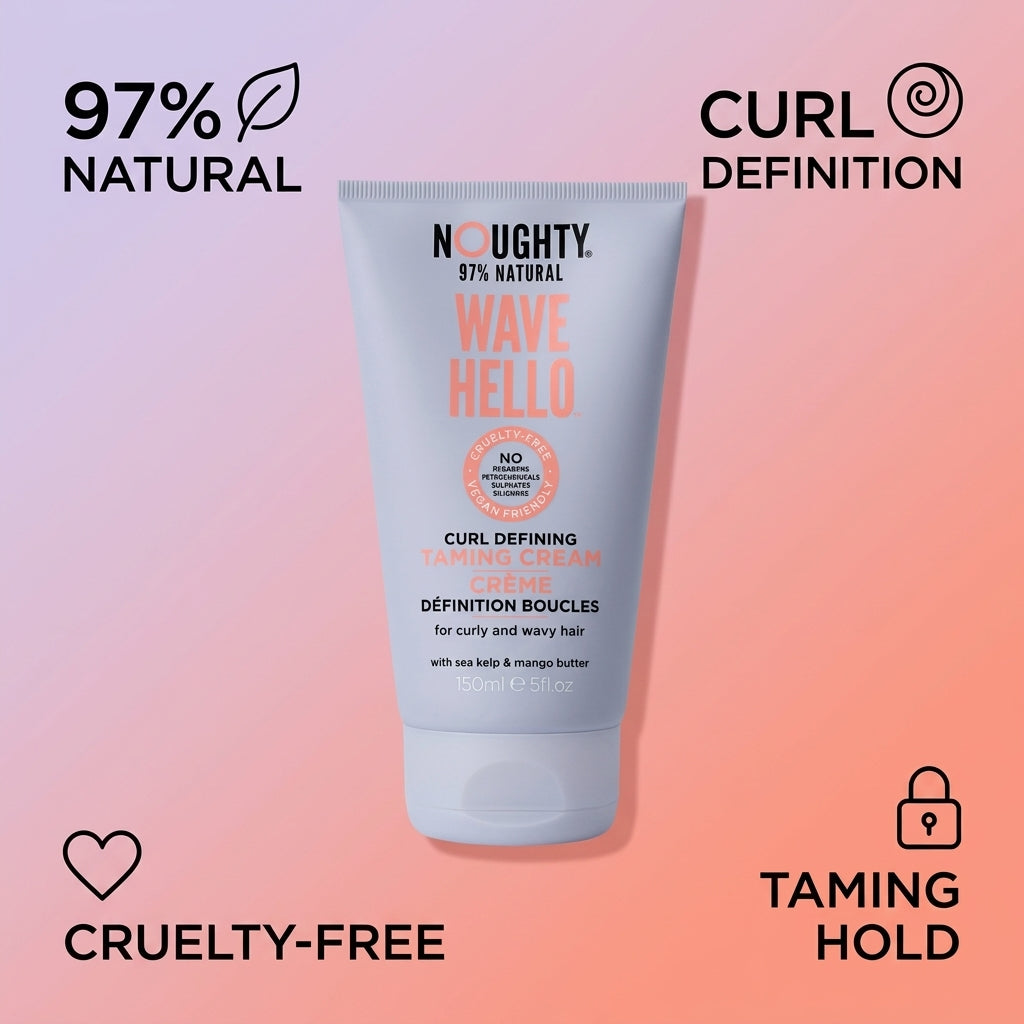 Noughty Wave Hello Curl Defining Taming Cream 150ml