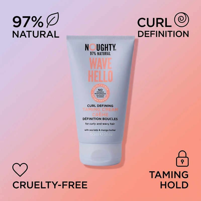 Noughty Wave Hello Curl Defining Taming Cream 150ml