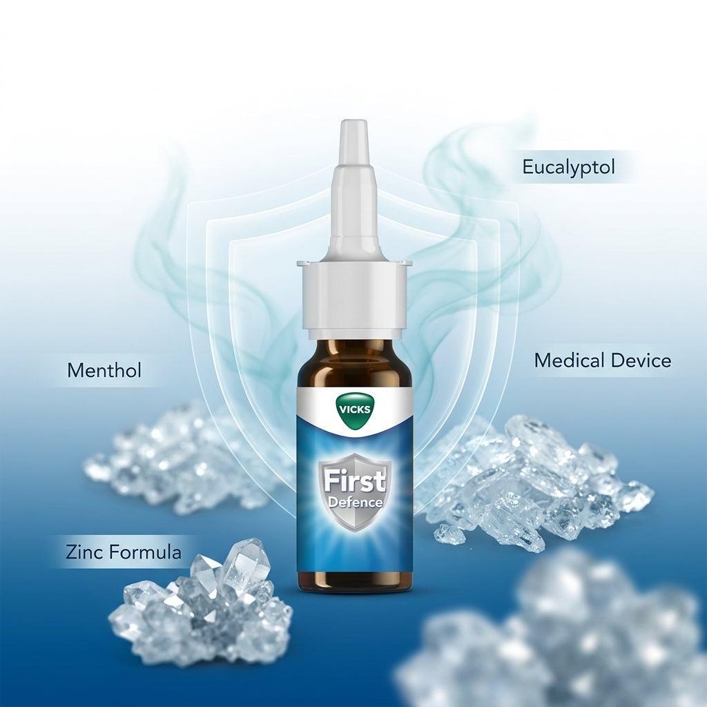 Vicks First Defence Help Stop Colds in its Tracks