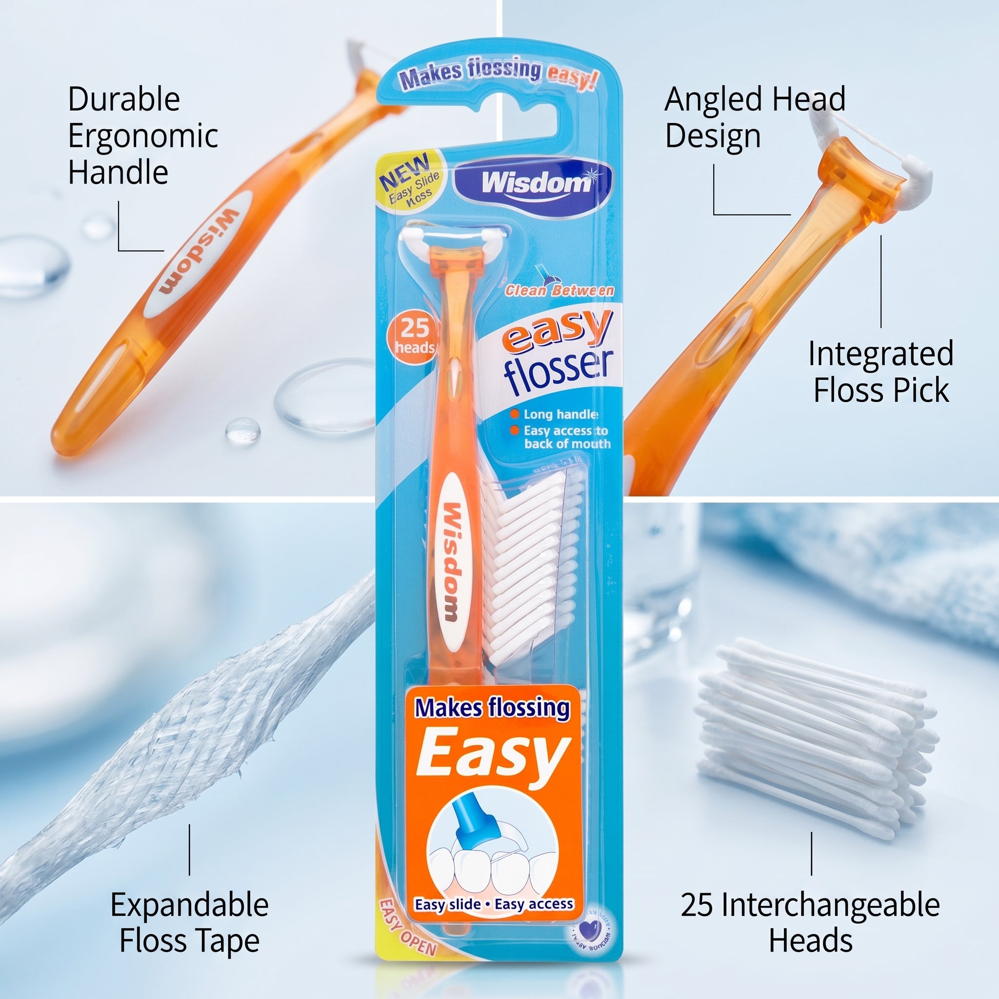 Wisdom Clean Between Easy Flosser