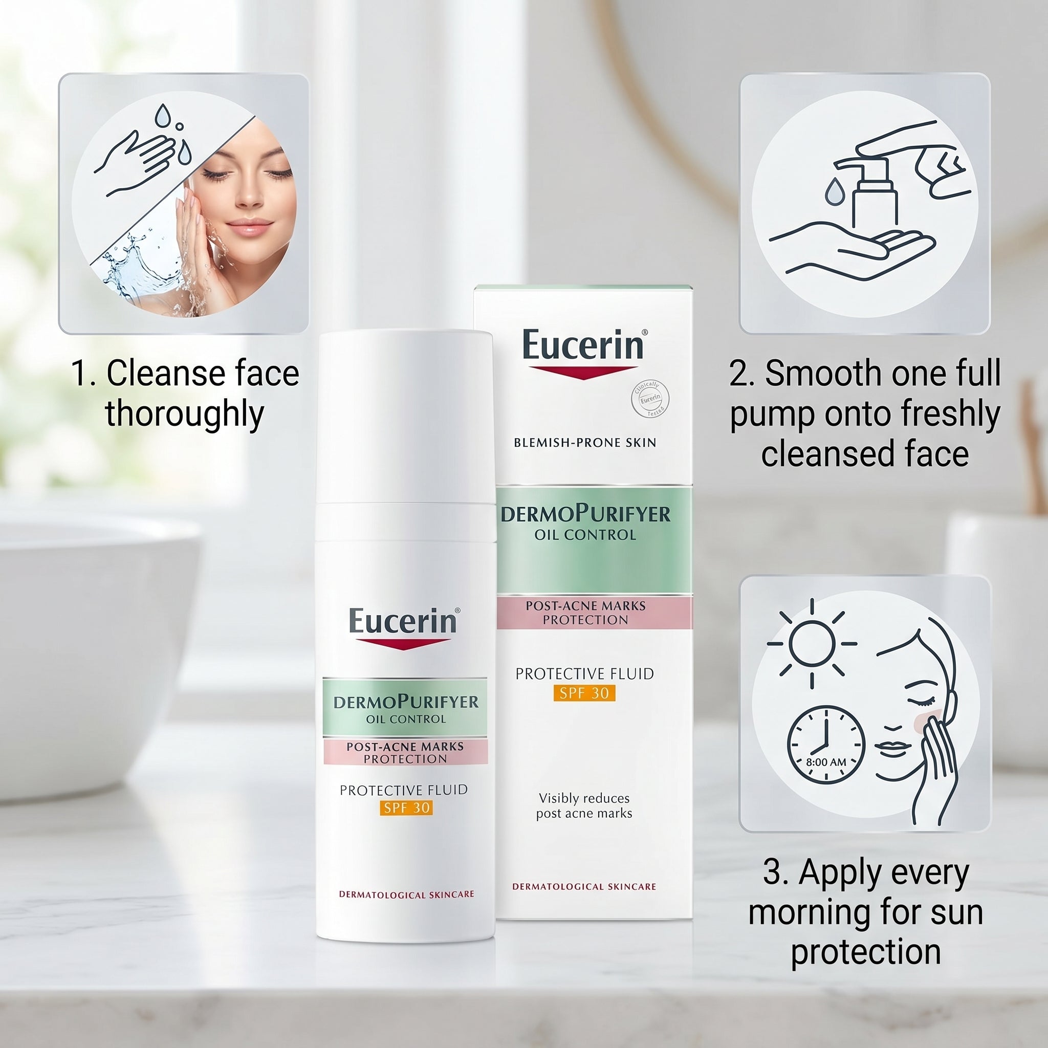Eucerin DermoPurifyer Oil Control SPF30 50ml