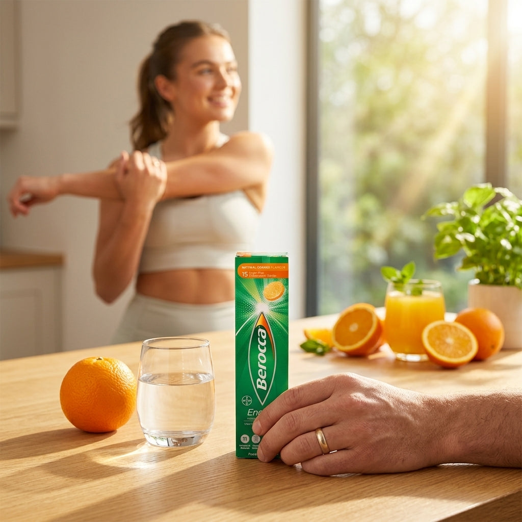 Berocca Orange Energy Vitamin Tablets 15tabs