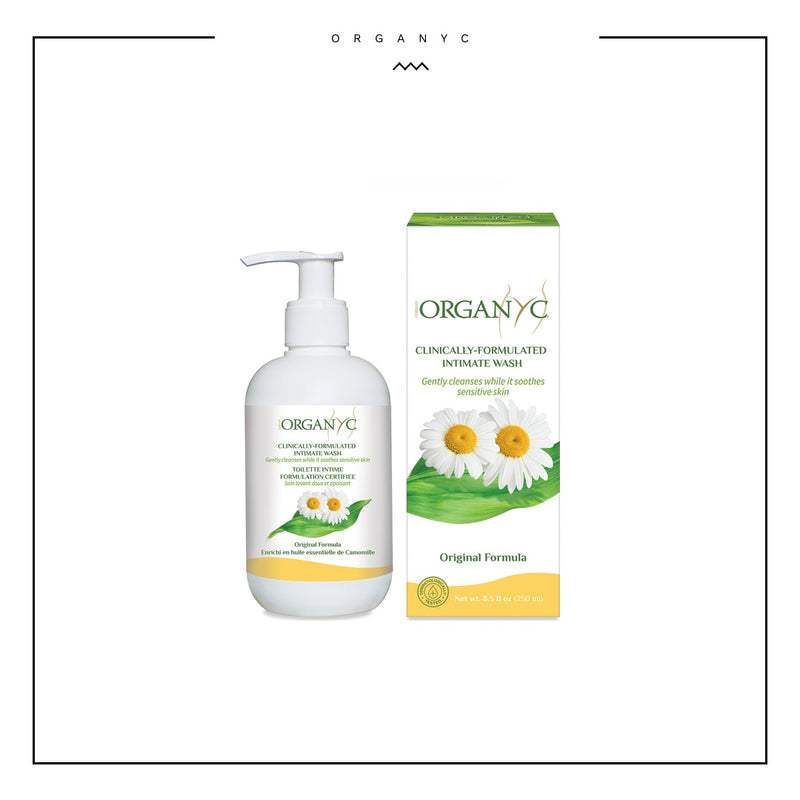 Organyc Feminine Intimate Wash With Chamomile, 250ml