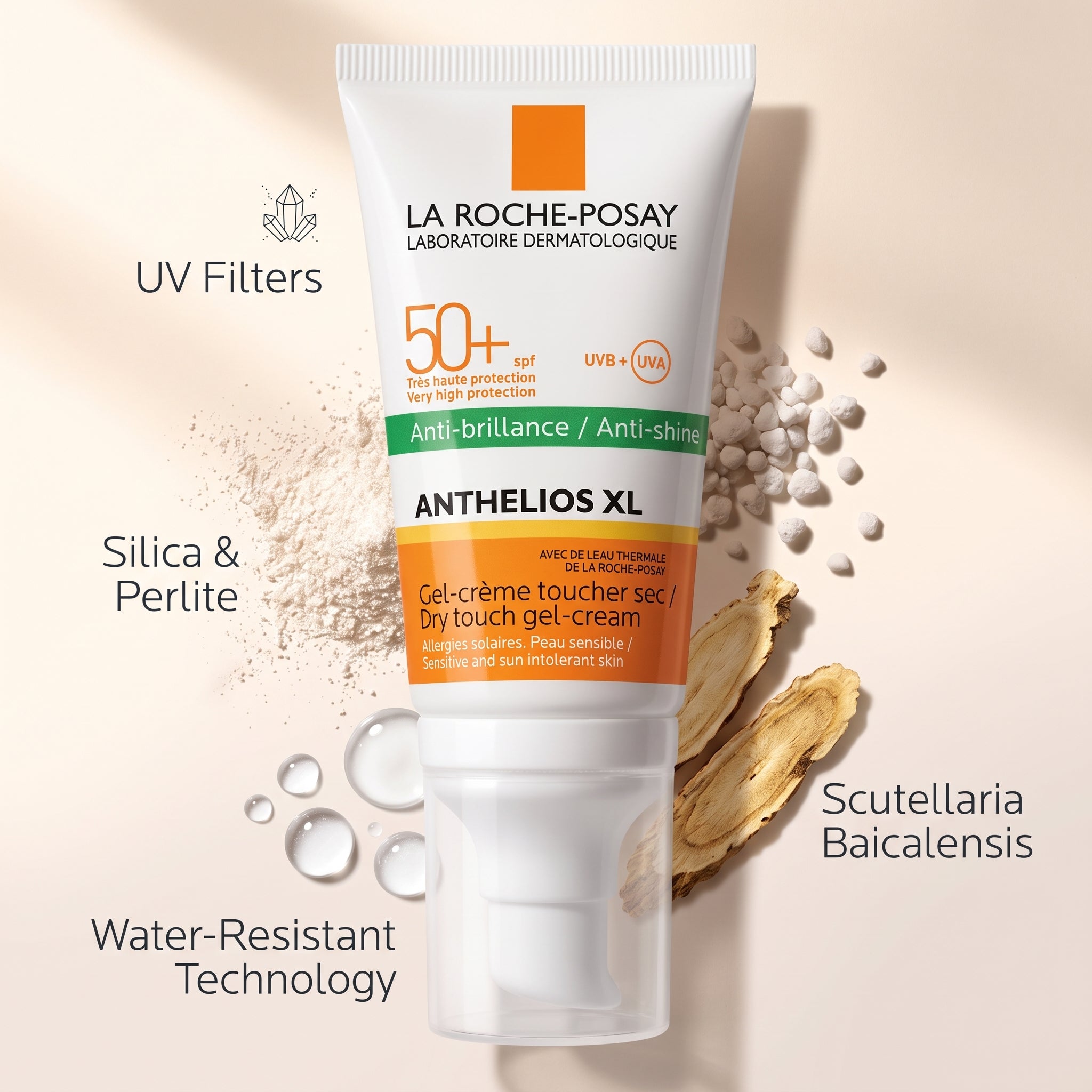 La Rocheposay Anthelios Dry Touch Gel Cream Fragrancefree Spf 50 50ml