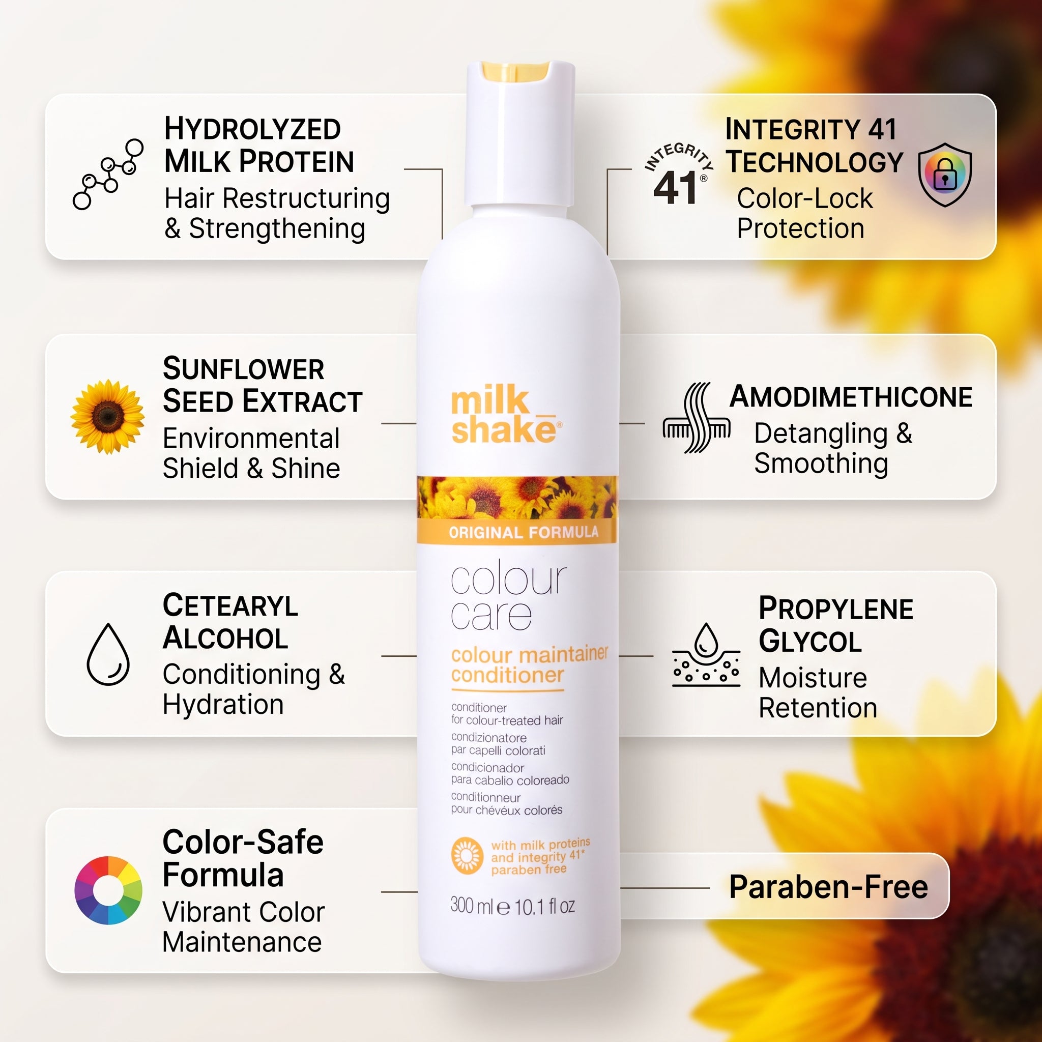 Milk Shake Color Care Color Maintainer Conditioner 300ml For Unisex