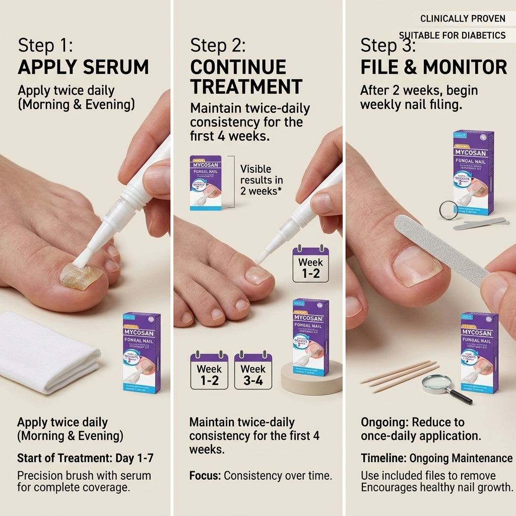 Profoot Mycosan Fungal Nail Treatment Kit