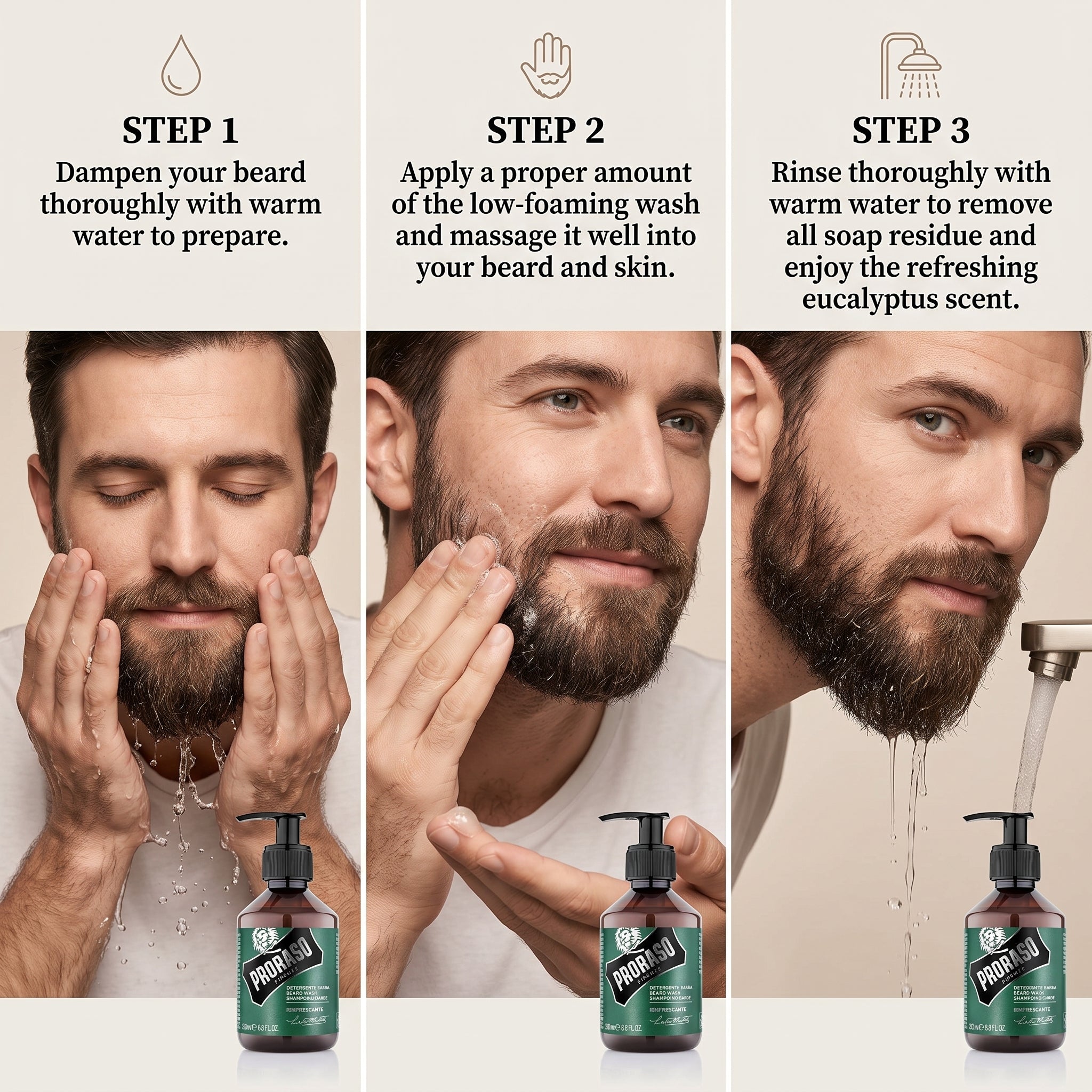 Proraso Eucalyptus Refresh Beard Soap 200 Ml