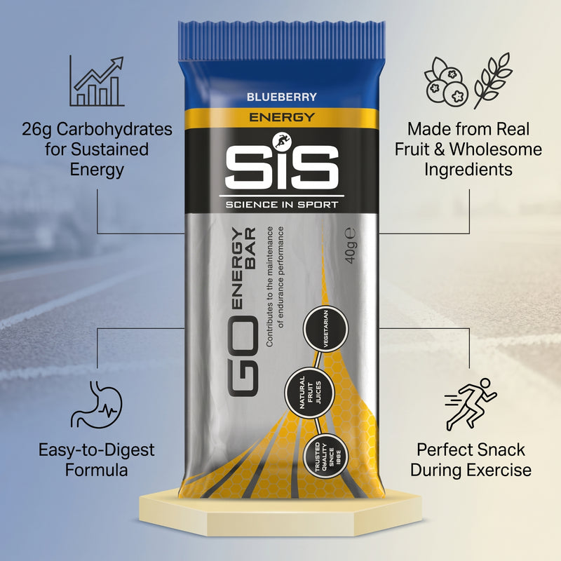 Science In Sport GO Energy Mini Bar 40g Blueberry