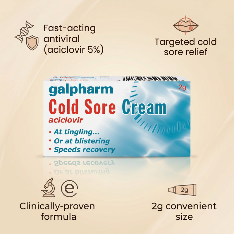 Galpharm Cold Sore Cream 2g