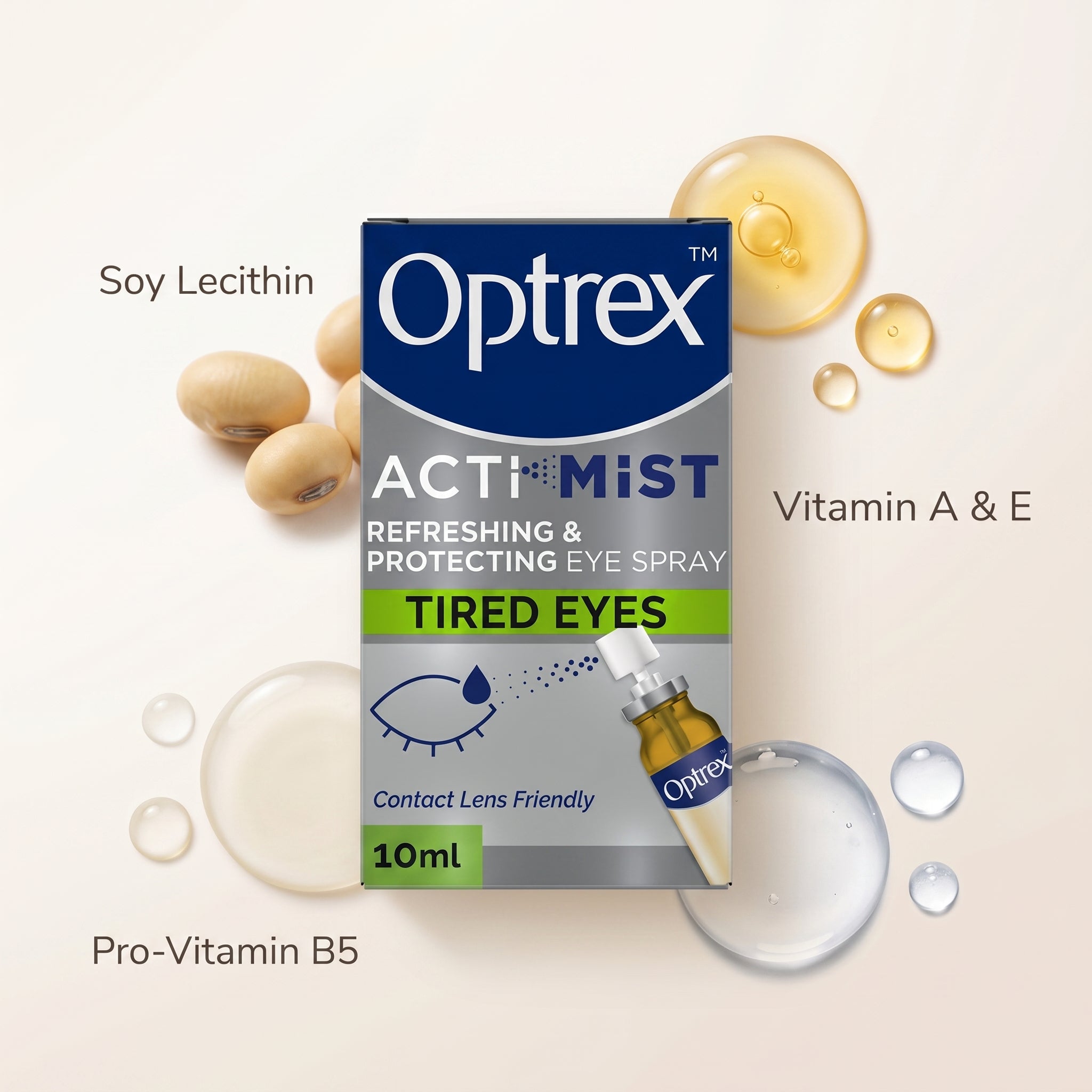 Optrex ActiMist Double Action Tired and Strained Eyes Spray 10ml