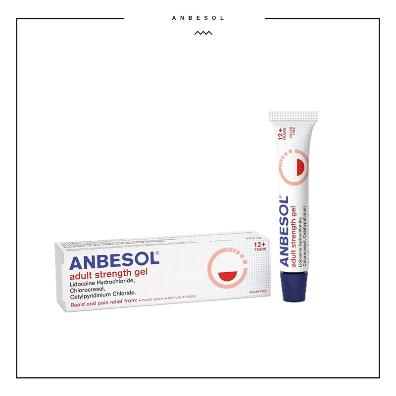 Anbesol Adult Strength Gel 10g
