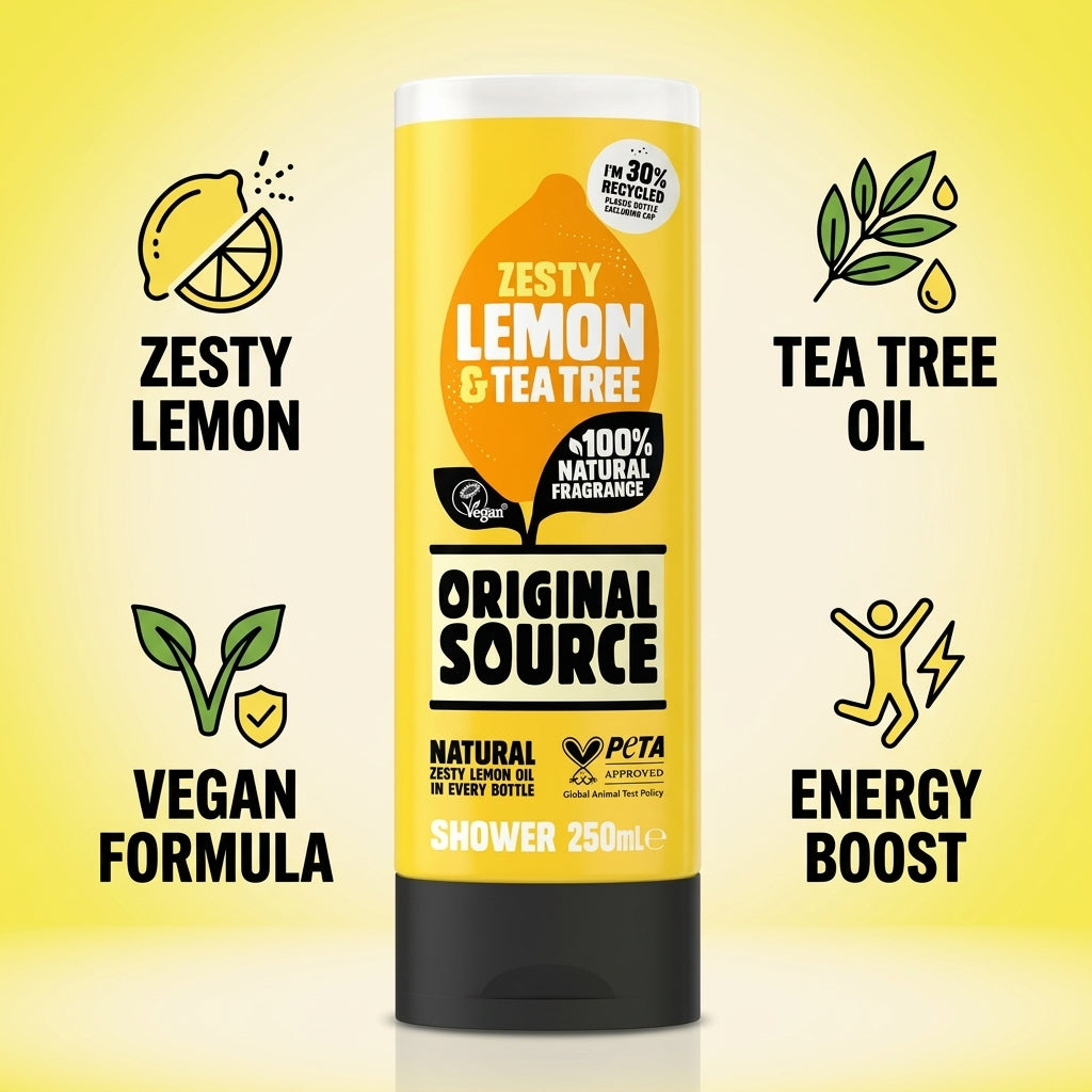 Original Source Lemon & Tea Tree Shower Gel 250ml