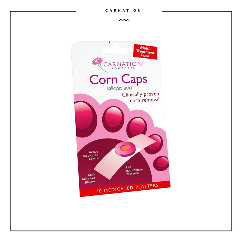 CARNATION FOOTCARE CORN CAPS (CARNATION FOOTCARE CORN CAPS 10S) Pack of 10