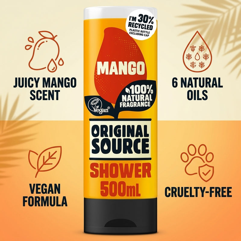 Original Source Juicy Mango Shower Gel 500ml